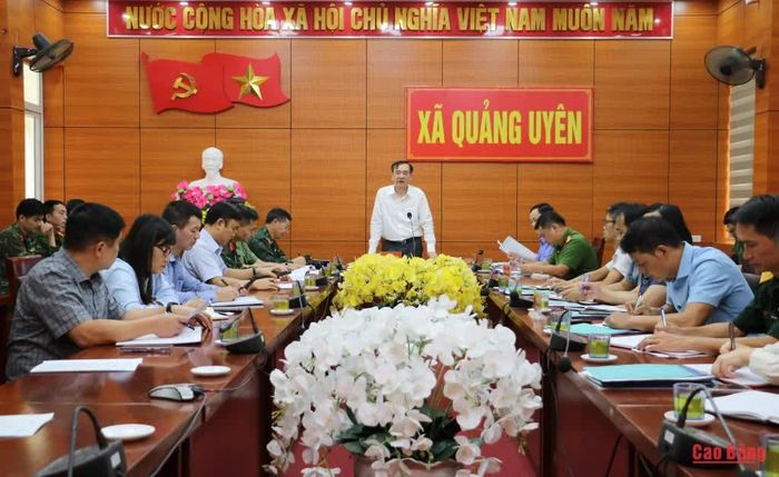 Trưởng Ban Nội chính Tỉnh ủy Lâm Đức Xuân phát kiểu kết luận.