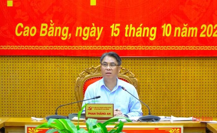 Bí thư Tỉnh ủy, Chủ tịch HĐND tỉnh Phan Thăng An phát biểu kết luận.