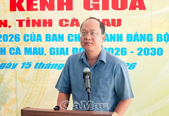 Bí thư Tỉnh uỷ Nguyễn Hồ Hải kêu gọi người dân, doanh nghiệp tiếp tục chung sức, đóng góp nhân lực, vật lực, tạo sự đồng thuận trong thực hiện Nghị quyết 16 của Ban Chấp hành Đảng bộ tỉnh.
