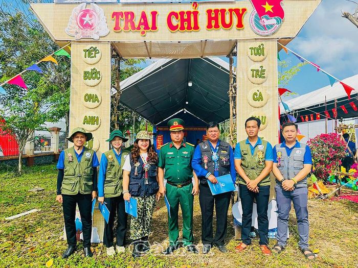 Chị Trần Huỳnh Như tham gia Ban chỉ huy Hội trại Nguyễn Chí Thanh năm 2025.