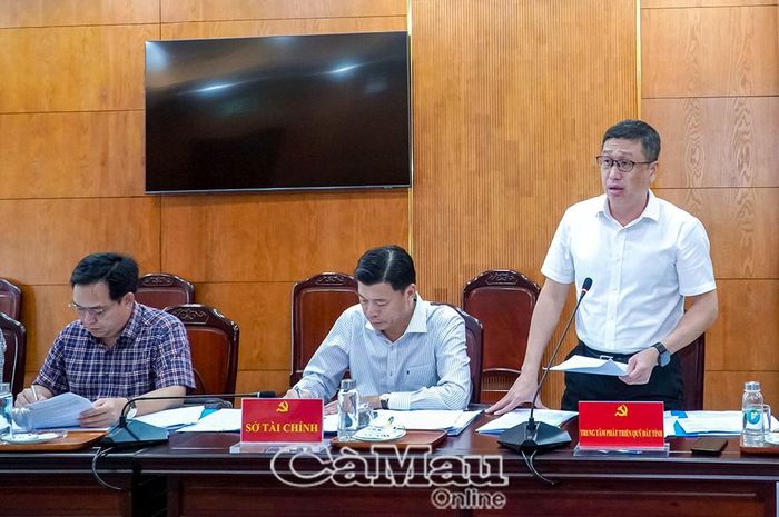 Giám đốc Trung tâm Phát triển quỹ đất tỉnh Tăng Vũ Em