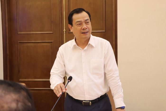 Ông Nguyễn Trùng Khánh, Cục trưởng Cục Du lịch Quốc gia Việt Nam phát biểu tại Lễ ký kết. Ảnh: Bảo Trung 