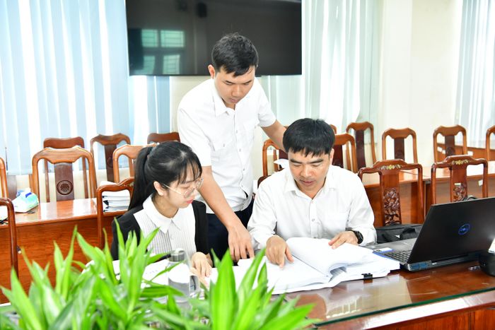 Kiểm toán viên KTNN khu vực VIII kiểm toán tại Gia Lai