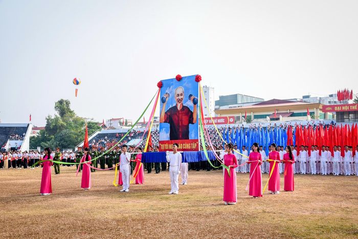 Đại hội Thể dục thể thao tỉnh Lạng Sơn lần thứ X năm 2026 thu hút hơn 2.500 lượt vận động viên tham gia tranh tài. Ảnh: Đông Sơn