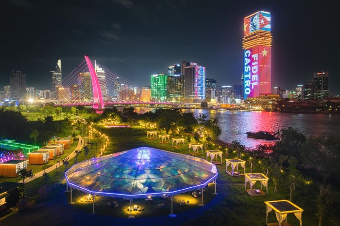 Sông Sài Gòn về đêm - Ảnh: ST