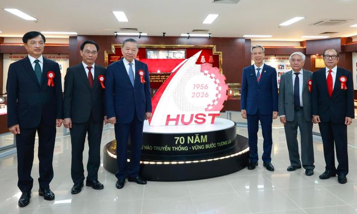 Tổng Bí thư, Chủ tịch nước Tô Lâm và các đại biểu dự lễ kỷ niệm. (Ảnh: Hải Nguyễn)