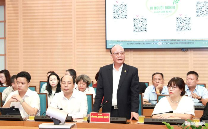 Đại diện các đơn vị, tổ chức, doanh nghiệp trao đổi tại hội nghị. Ảnh: Lê Dung