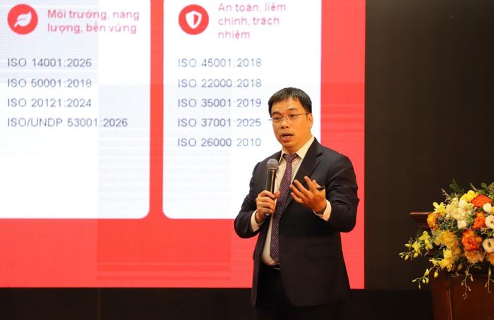 Ông Nguyễn Nam Hải, Chủ tịch Ủy ban Tiêu chuẩn Đo lường Chất lượng Quốc gia. Ảnh: PV