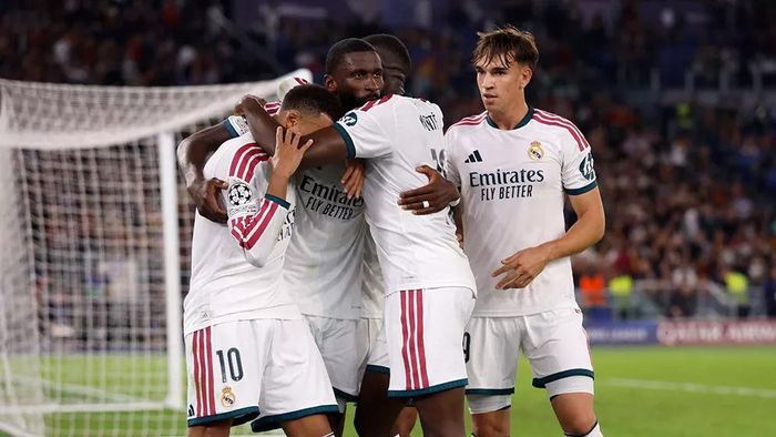Real Madrid dù thắng trận trước AS Roma nhưng còn nhiều vấn đề cần giải quyết. Ảnh: Real Madrid.