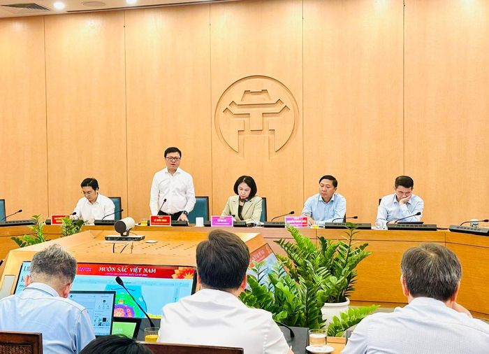 Phó Trưởng ban Tuyên giáo Trung ương, Tổng Biên tập Báo Nhân Dân, Chủ tịch Hội Nhà báo Việt Nam Lê Quốc Minh phát biểu. Ảnh: Hoàng Lân