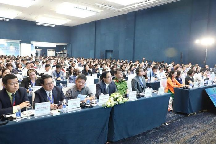 Các đại biểu dự hội nghị. Ảnh: Thanh Hoàn