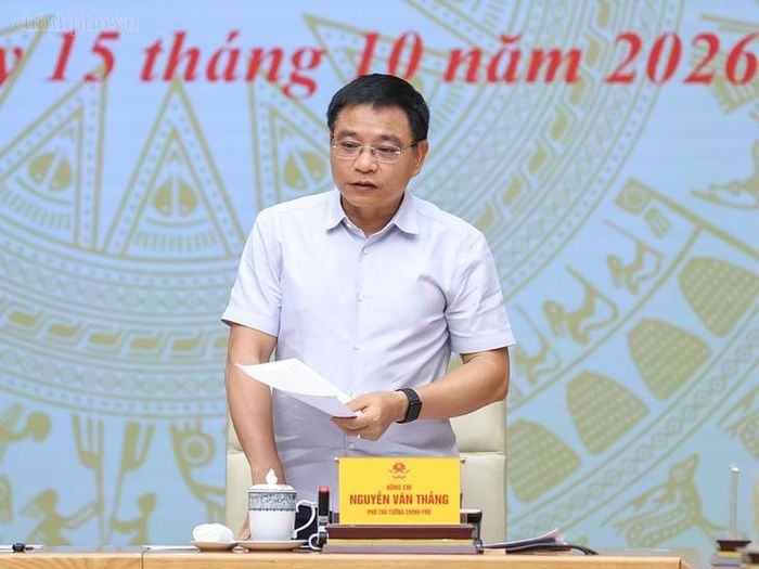 Phó Thủ tướng Hồ Quốc Dũng và Nguyễn Văn Thắng phát biểu. Ảnh: Chinhphu.vn/Nhật Bắc