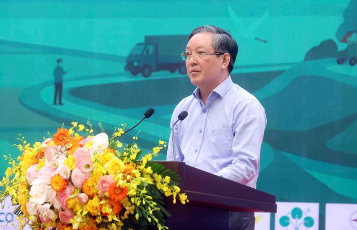 Ông Lương Quốc Đoàn phát biểu khai mạc Diễn đàn.
