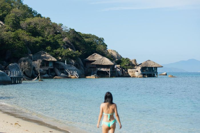  Một resort 6 sao bên vịnh Ninh Vân, Khánh Hòa. Ảnh: Phương Lâm. 