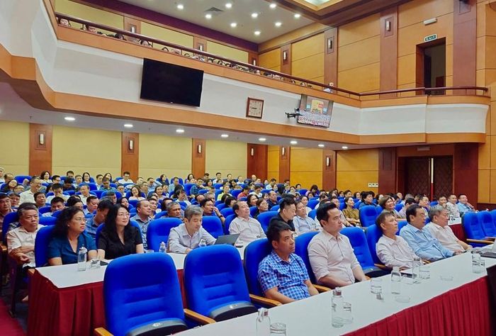 Các đại biểu dự Hội nghị tại điểm cầu Bộ VHTTDL