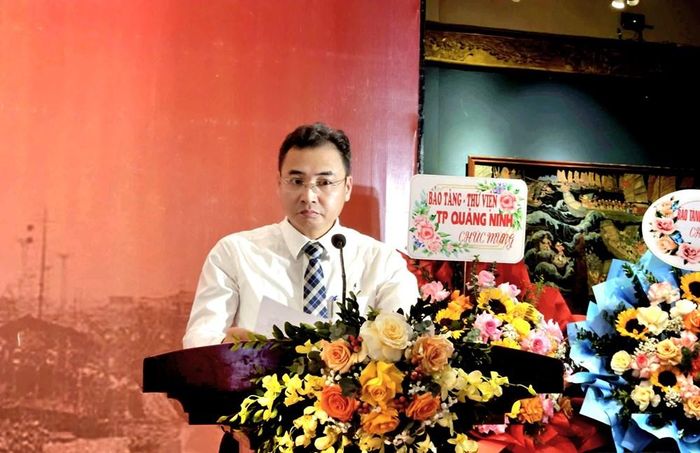 Ông Vũ Đình Tiến - Phó Giám đốc Sở VHTTDL Hải Phòng phát biểu tại sự kiện