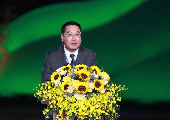 Chủ tịch UBND tỉnh Lào Cai Nguyễn Tuấn Anh phát biểu khai mạc