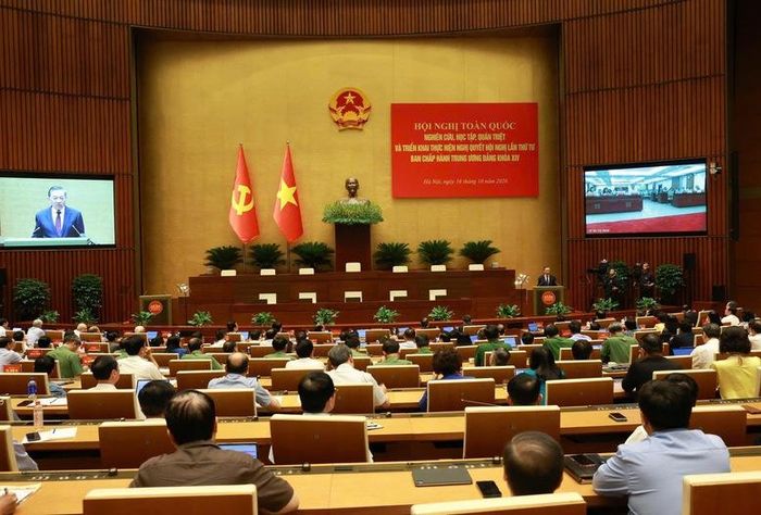Tổng Bí thư, Chủ tịch nước Tô Lâm: Phấn đấu cao nhất để hoàn thành các mục tiêu, nhiệm vụ năm 2026; chuẩn bị tốt các điều kiện thực hiện kế hoạch năm 2027 - Ảnh: chinhphu.vn/Nhật Bắc