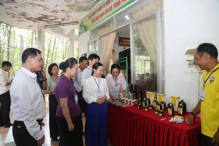 Sản phẩm OCOP của xã An Thới Đông.