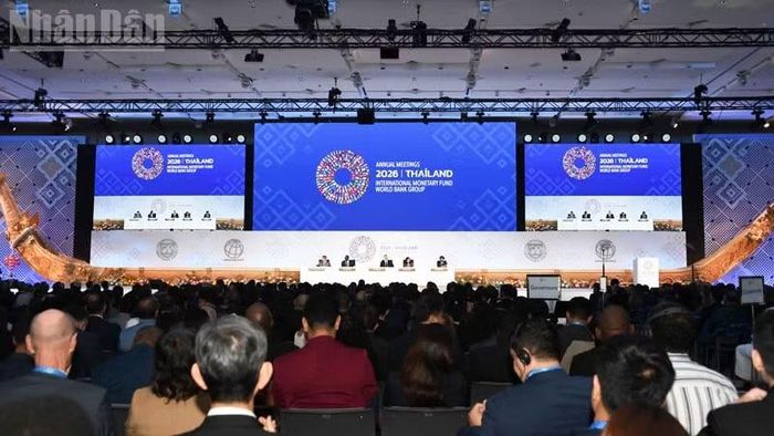 Hội nghị thường niên của IMF và WBG năm 2026 diễn ra tại Bangkok, Thái Lan. (Ảnh: XUÂN SƠN)