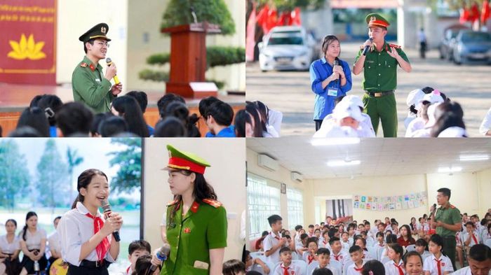 Công an Hà Tĩnh thường xuyên tuyên truyền pháp luật, thủ đoạn liên quan đến tội phạm lừa đảo trên không gian mạng đến mọi tầng lớp nhân dân.