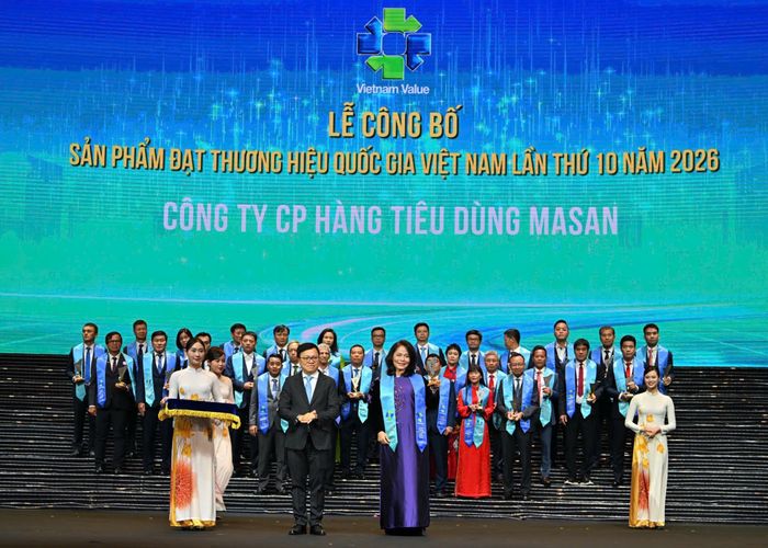 Masan Consumer (thuộc Masan Group) - doanh nghiệp có tới 13 sản phẩm đạt danh hiệu "Thương hiệu quốc gia Việt Nam" năm nay. Ảnh: THÙY LINH