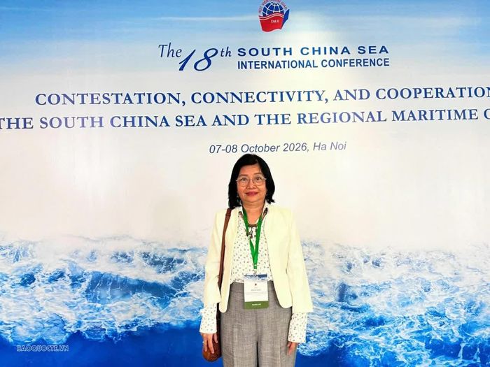 TS. Therese Nguyen, giảng viên Bộ môn Phát triển Cộng đồng, Khoa Khoa học Xã hội, Đại học Quốc gia Timor-Leste. (Ảnh: Yến Vi)