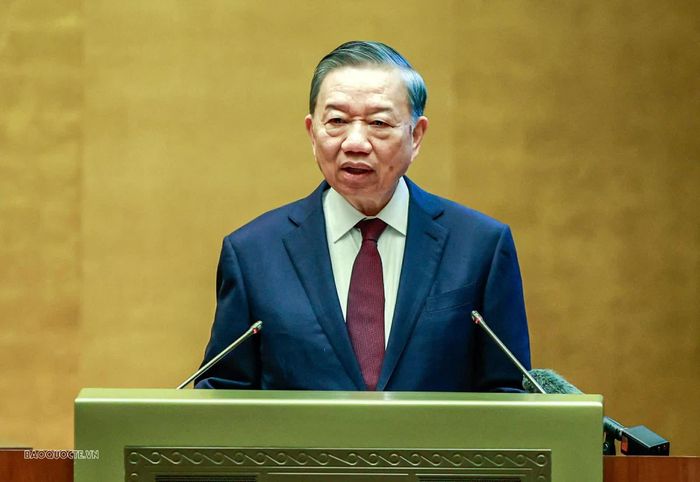 Tổng Bí thư, Chủ tịch nước Tô Lâm phát biểu chỉ đạo tại Hội nghị. (Ảnh: Thành Long)