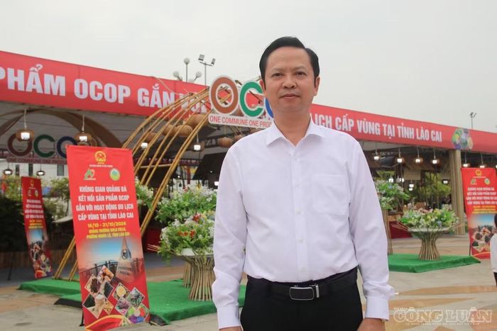 Ông Hoàng Văn Dự, Phó Giám đốc Trung tâm Xúc tiến thương mại nông nghiệp