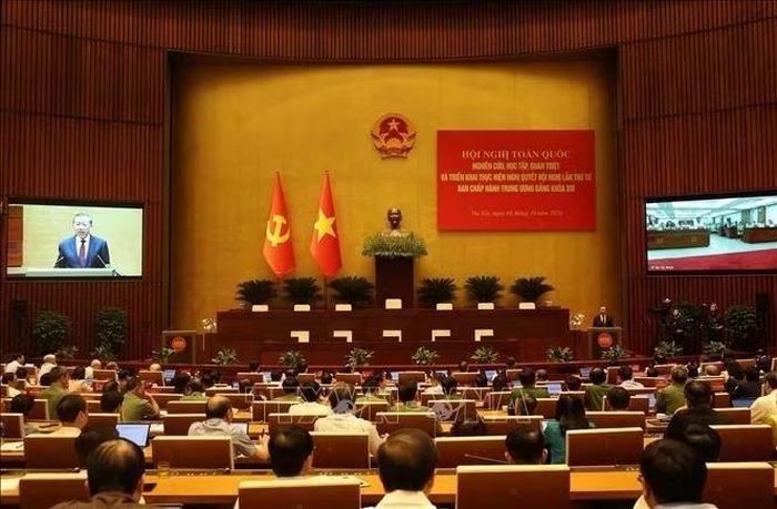 Tổng Bí thư, Chủ tịch nước Tô Lâm phát biểu chỉ đạo. Ảnh: Thống Nhất/TTXVN