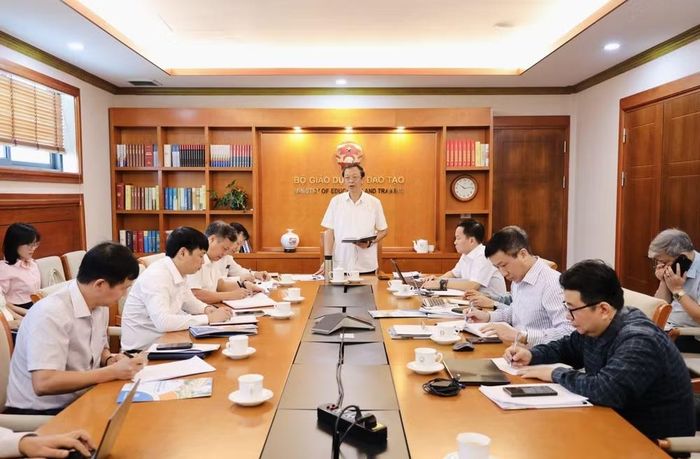 Thứ trưởng Thường trực Bộ GD&ĐT Phạm Ngọc Thưởng. Ảnh: MOET
