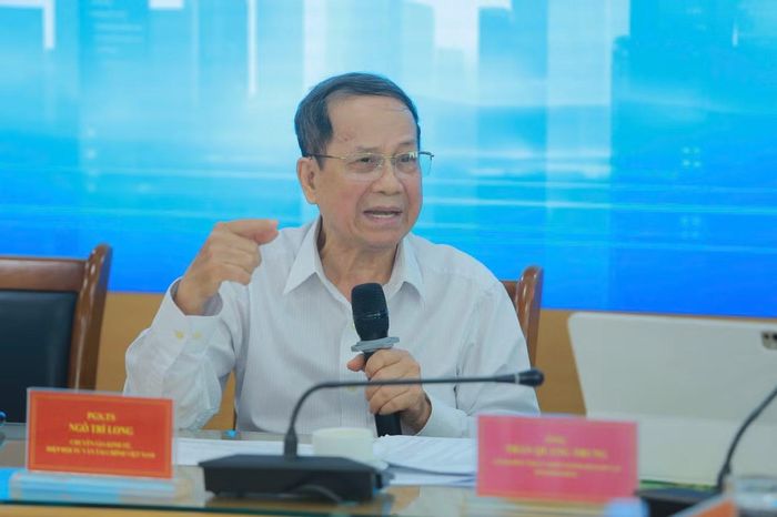 Chuyên gia kinh tế Ngô Trí Long.
