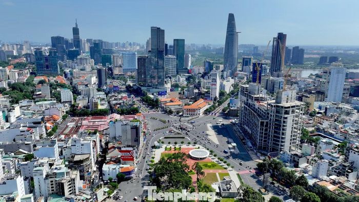  Khu vực tứ giác Bến Thành. Ảnh: PV. 