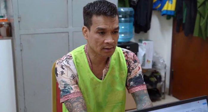 Đối tượng Nguyễn Quốc Hưng. Ảnh CACC