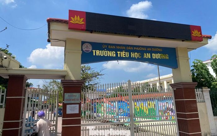 Trường tiểu học An Dương, TP Hải Phòng.