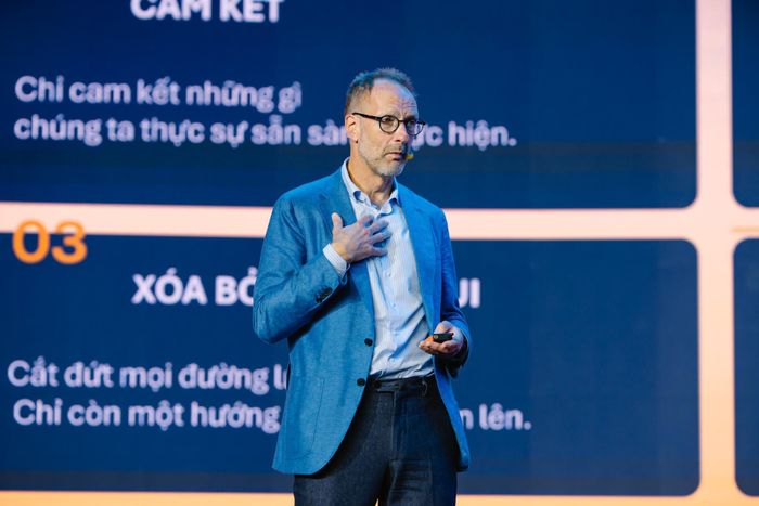 Ông Jørgen Vig Knudstorp, cựu CEO Tập đoàn LEGO. Ảnh: Kỳ Hoa