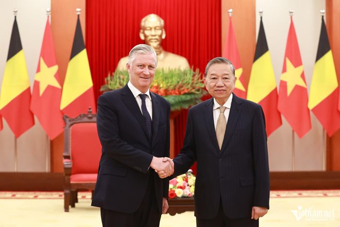 Tổng Bí thư, Chủ tịch nước Tô Lâm và Nhà vua Bỉ Philippe