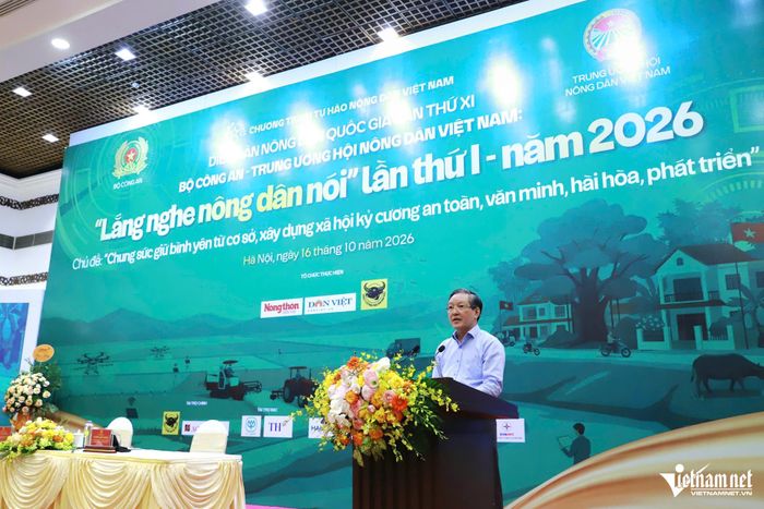 Ông Lương Quốc Đoàn, Chủ tịch BCH Trung ương Hội Nông dân Việt Nam. Ảnh: Đình Hiếu