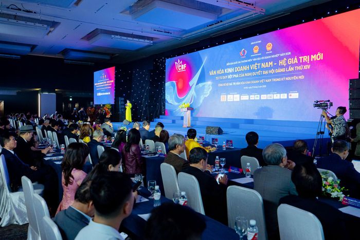 Diễn đàn quốc gia “Văn hóa với doanh nghiệp” năm 2026 thu hút sự quan tâm của đông đảo doanh nghiệp, doanh nhân. Ảnh: VNABC