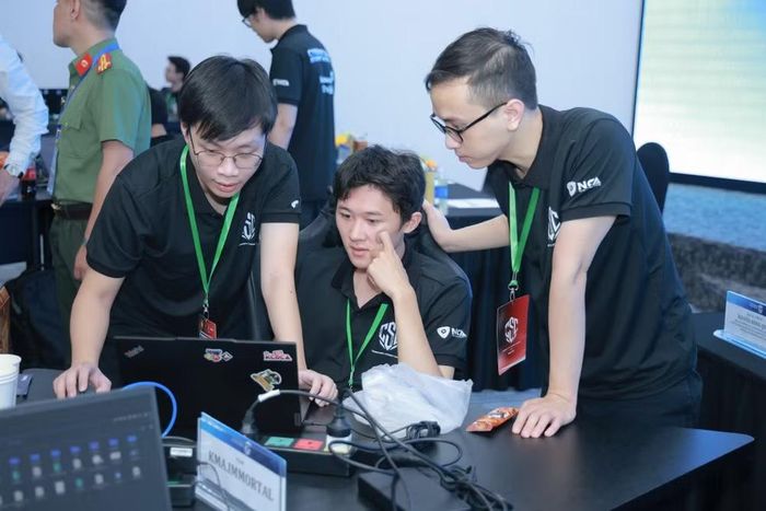 Điểm nhấn của Vòng Chung khảo năm nay là việc tổ chức hai bảng thi đấu với hai hình thức khác nhau. (Ảnh: PV/Vietnam+)