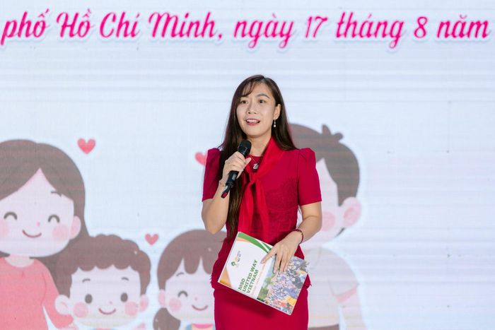 Bà Nguyễn Phương Linh, Viện trưởng Viện Nghiên cứu Quản lý Phát triển bền vững (MSD United Way Việt Nam).