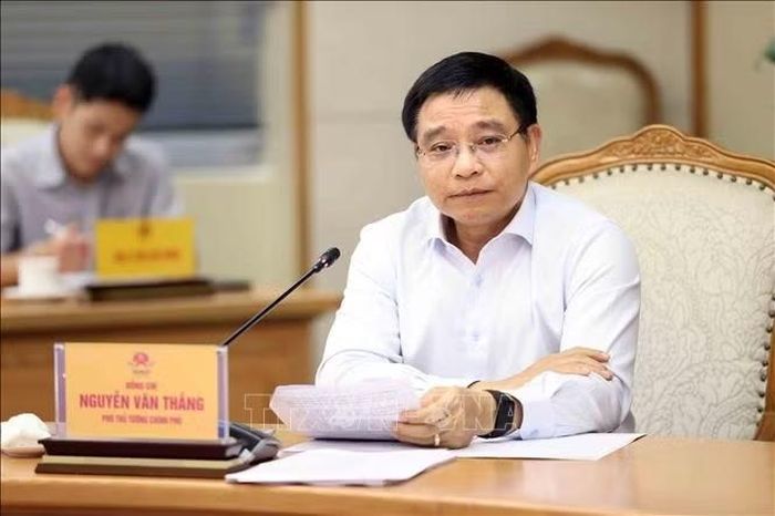 Phó Thủ tướng Nguyễn Văn Thắng phát biểu. Ảnh: An Đăng - TTXVN