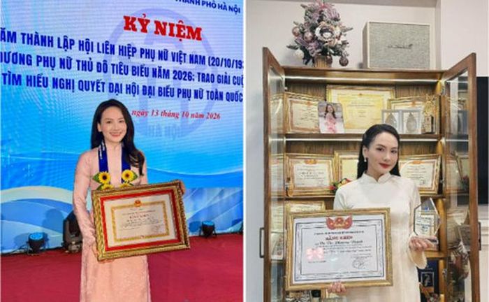 Bảo Thanh nhận 2 bằng khen liên tiếp. Ảnh: Báo Vietnamnet.
