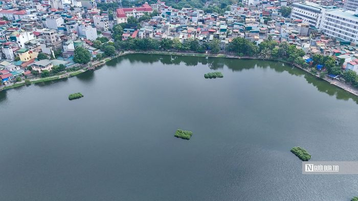 Để tăng tính hấp dẫn và biến công viên thành điểm đến văn hóa mới của Thủ đô, đơn vị tư vấn đề xuất thiết lập các hoạt động nghệ thuật quy mô lớn ngay trên mặt hồ.