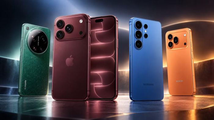 Apple và Samsung vẫn giữ lợi thế ở phân khúc smartphone cao cấp nhờ sức mạnh thương hiệu, hệ sinh thái và trải nghiệm sử dụng lâu dài, dù các hãng Trung Quốc ngày càng cạnh tranh mạnh về công nghệ. Ảnh tạo bởi AI.