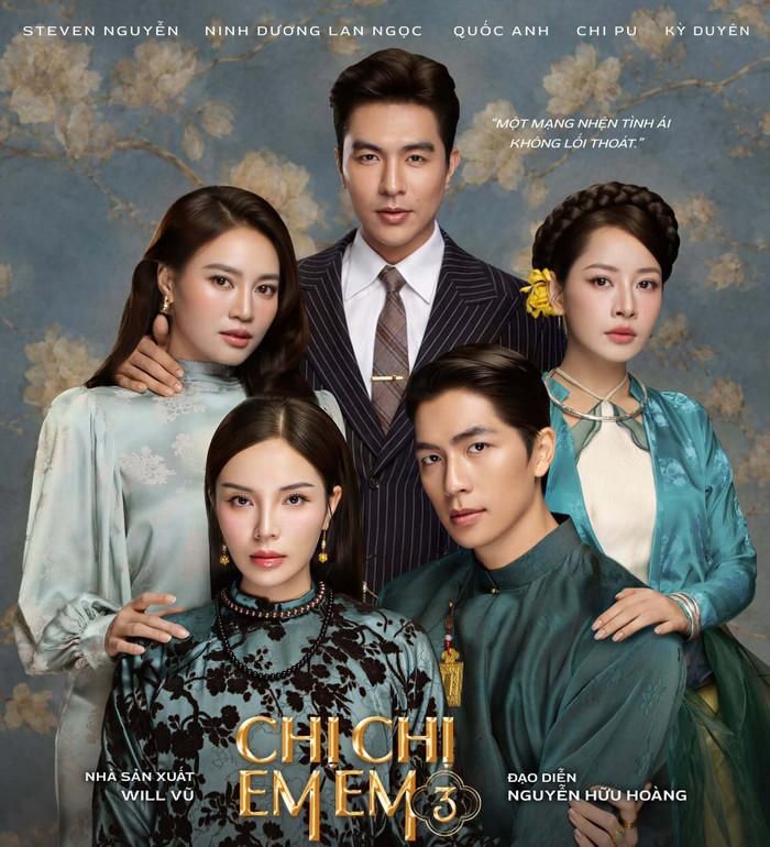 Chị Chị Em Em 3 ghi nhận kết quả khả quan khi góp mặt trong Top 5 phim Việt Nam chiếm sóng mạng xã hội đầu tháng 10.