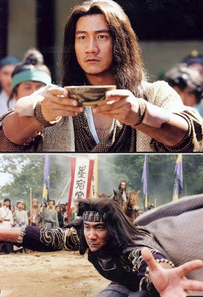 Tiêu Phong, còn được biết đến với tên Kiều Phong, là một trong những nhân vật có khí phách mạnh mẽ nhất trong Thiên long bát bộ. Là bang chủ Cái Bang, anh nổi danh nhờ võ công xuất chúng, đặc biệt là Hàng Long Thập Bát Chưởng, cùng phong thái đường hoàng, hào sảng. Cuộc đời Tiêu Phong đột ngột đảo lộn khi thân thế người Khiết Đan của anh bị phơi bày. Từ một đại hiệp được võ lâm kính trọng, anh trở thành người bị nhiều nhân sĩ nghi kỵ, phải đối diện với mâu thuẫn giữa thân phận, tình nghĩa và trách nhiệm. Chuyện tình của Tiêu Phong với A Châu cũng là một trong những bi kịch đau lòng nhất của Kim Dung. Vì hiểu lầm và những âm mưu liên quan đến thân thế, anh vô tình gây ra cái chết của người mình yêu. Nỗi đau ấy trở thành vết thương không thể hàn gắn trong cuộc đời nhân vật. Khác với nhiều nam chính có kết thúc viên mãn, Tiêu Phong lựa chọn hy sinh bản thân để ngăn chặn chiến tranh giữa hai dân tộc. Hình tượng một anh hùng võ công cái thế nhưng không thể chiến thắng số phận đã khiến nhân vật này trở thành biểu tượng bi tráng của dòng kiếm hiệp.