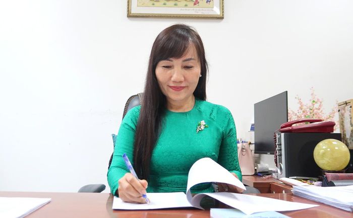 Chị Trịnh Thị Thanh, Phó Chủ tịch Thường trực Hội LHPN TPHCM.