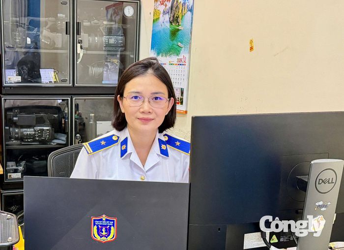 Thiếu tá Lê Thị Hồng Thắm, Chủ tịch Hội Phụ nữ BTL Vùng Cảnh sát biển 3.