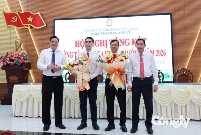 Hội nghị thống nhất bầu TAND tỉnh Vĩnh Long làm Cụm trưởng, TAND tỉnh Đồng Tháp làm Cụm phó Cụm thi đua số VI năm 2027